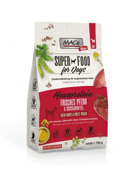 MACs Dog Mono Frisches Pferd 750g